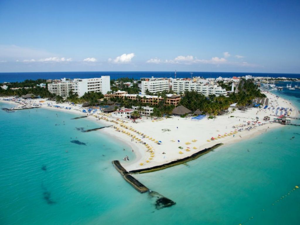 playa norte Isla Mujeres Mexico