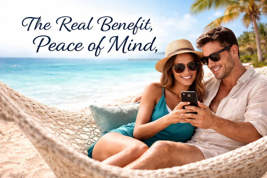 The Real Benefit, Peace of Mind